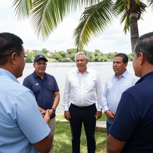 Carlos Encalada destaca alianza provincial para proteger la cuenca del río Guayas