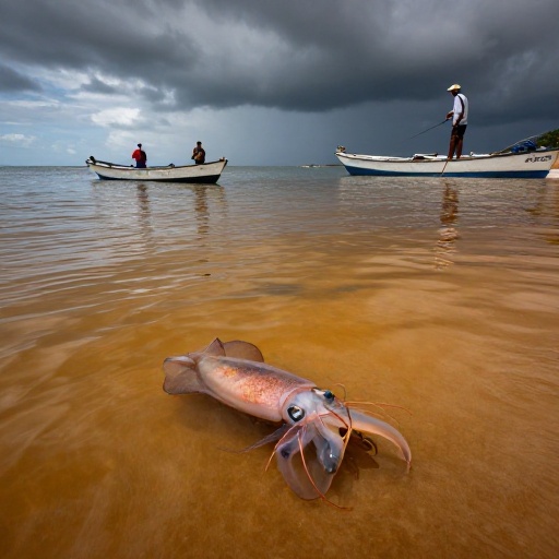 Mar del Pacífico expulsa langostas y calamares: fenómeno natural observado en región latinoamericana