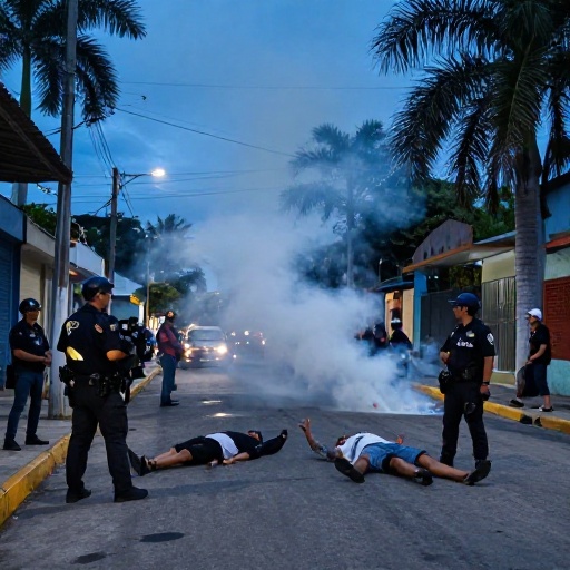 Dos hombres fallecen tras enfrentamiento con policías en Colimes, Guayas