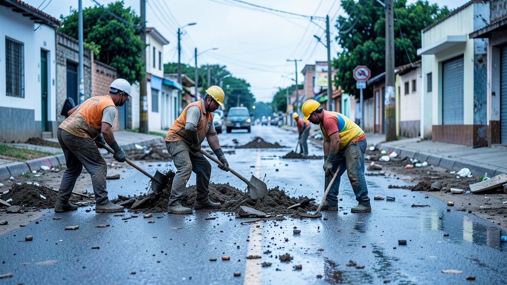 Prefectura del Guayas reabre camino a Zamora en Pedro Carbo tras inundaciones