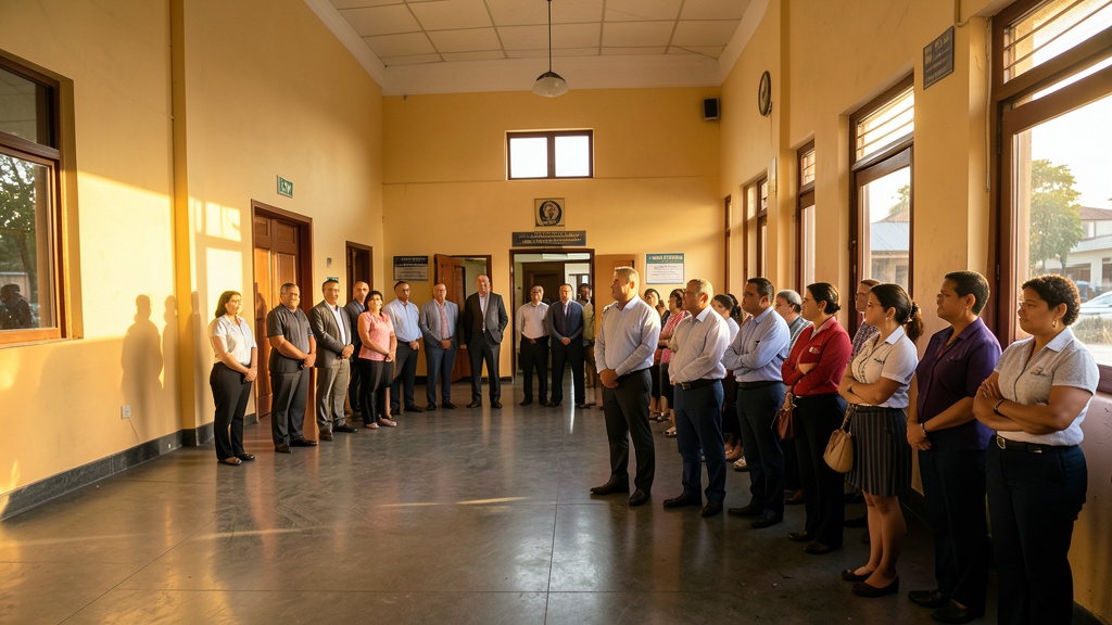 Maestros del Guayas recibieron al gobernador Taiano para reclamar por la LOEI