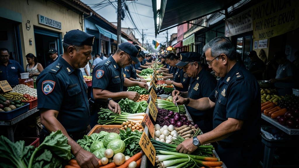 Intendencia de Policía fiscaliza precios en Mercado Caraguay para frenar especulación