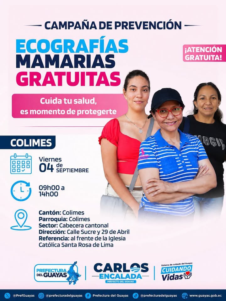 Jornada de ecografías mamarias gratuitas este viernes en Colimes
