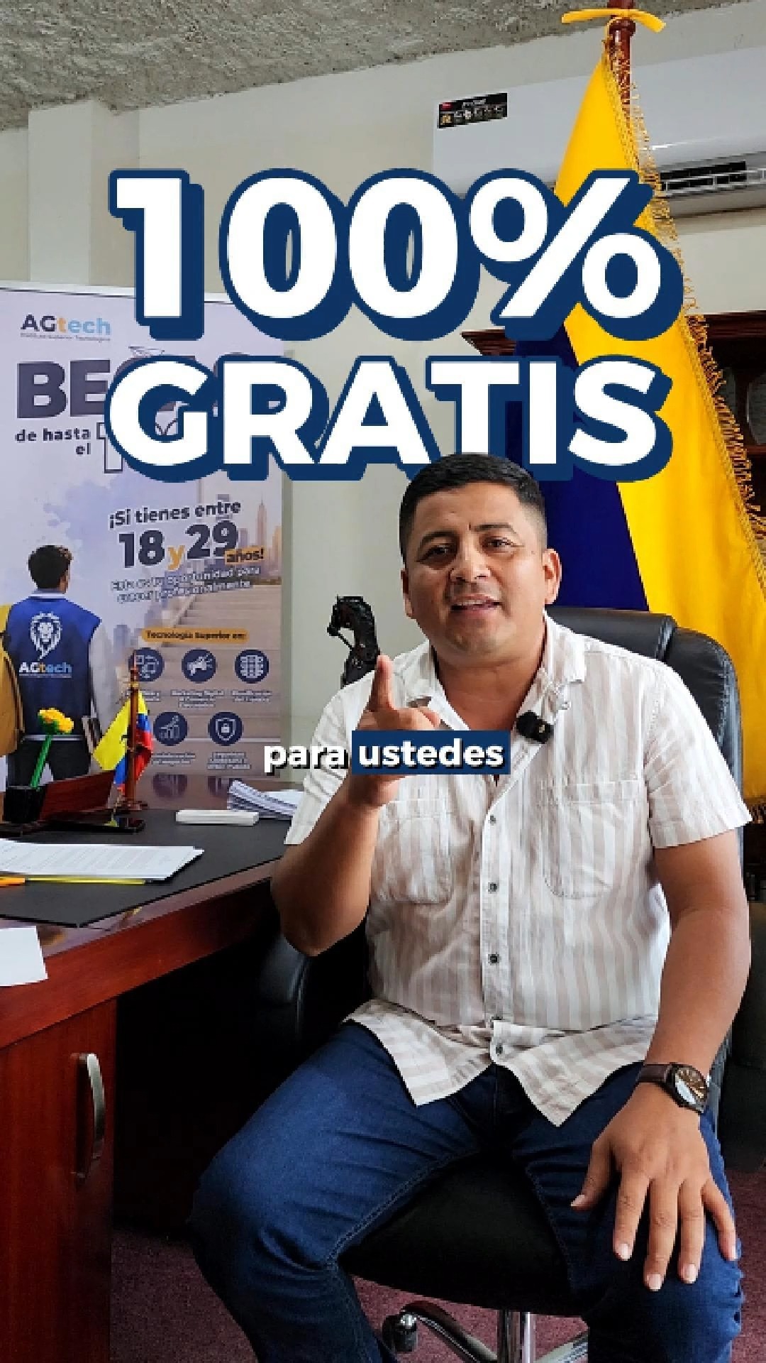 Alcaldía de Colimes ofrece becas hasta 100% para carreras técnicas con modalidad híbrida
