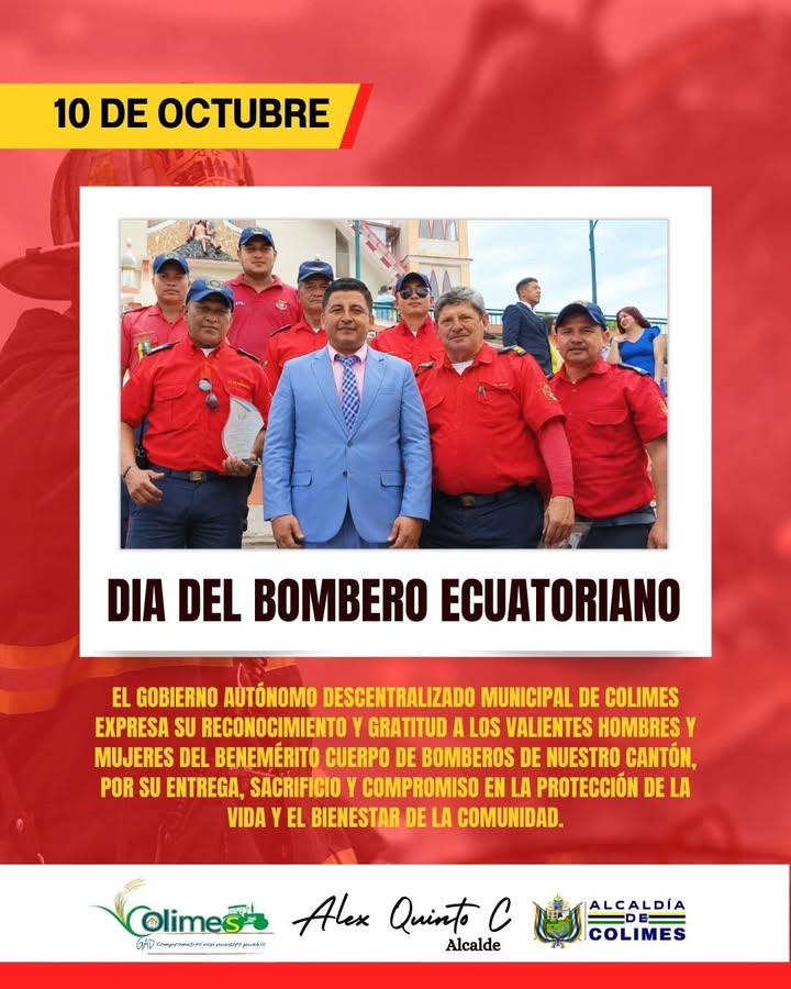 Colimes rinde homenaje a los bomberos en su día con un reconocimiento público