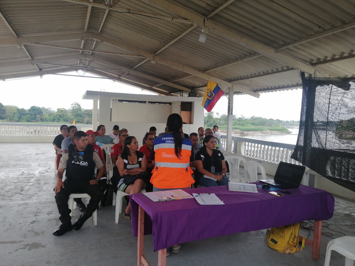 COE Guayas socializa manual para definir roles en simulacros provinciales